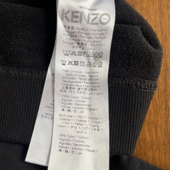 Kenzo Embroidered Dragon Logo Sweater - Picture 6 of 8